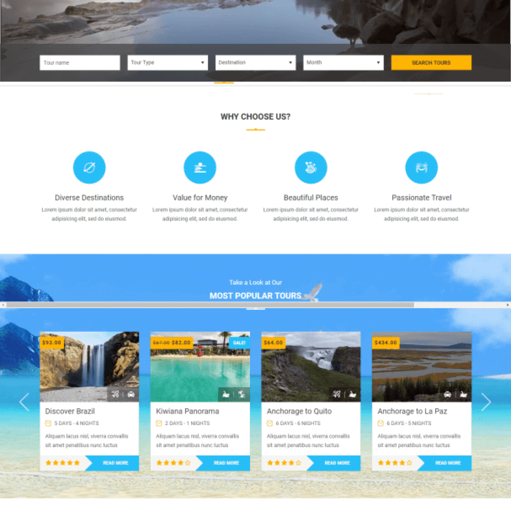 Jasa Pembuatan Website Paket Wisata Tour & Travel